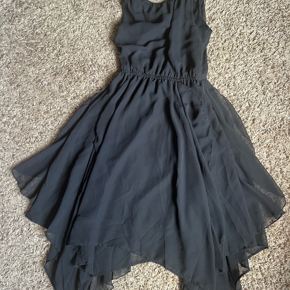 Girls Elegant Black Kids Dress